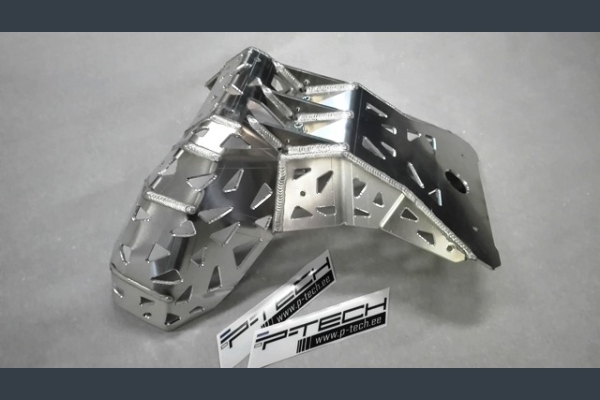 Skid plate with exhaust pipe guard for Beta Xtrainer 2015-2022.